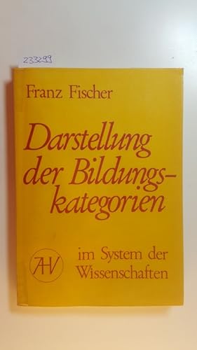 Darstellung der Bildungskategorien im System der Wissenschaften