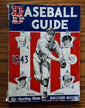 Bild des Verkufers fr 1943 Baseball Guide and Record Book zum Verkauf von Grandma Betty's Books