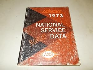 Imagen del vendedor de 1973 Advance National Service Data a la venta por Paradise Found Books