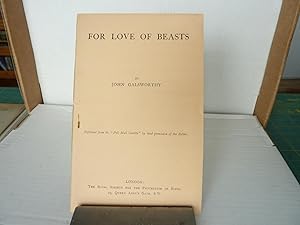 For Love of Beasts