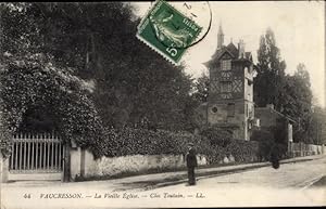 Ansichtskarte / Postkarte Vaucresson Hauts de Seine, La Vieille Eglise, Clos Toutain