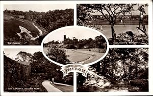 Ansichtskarte / Postkarte Prestwich North West England, The Clough, St Marys Park, The Gardens, P...