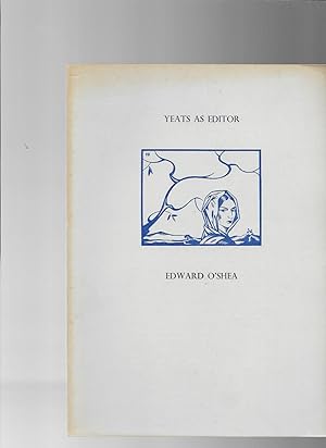 Bild des Verkufers fr Yeats as Editor zum Verkauf von Lavender Fields Books PBFA