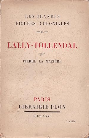 Seller image for Lally-Tollendal for sale by Pare Yannick