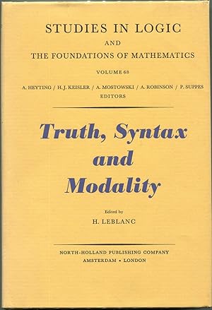 Truth, Syntax and Modality; Proceedings of the Temple University Conference on Alternative Semantics