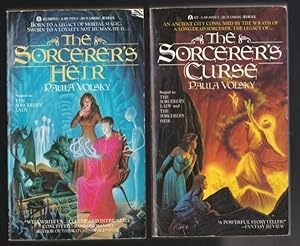 Seller image for Sorcerer's Lady (series): book 2 - Sorcerer's Heir; book 3 - The Sorcerer's Curse; -(two books in the "Sorcerer's Lady " series)- for sale by Nessa Books
