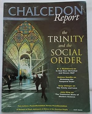 Image du vendeur pour Chalcedon Report No. 410 (September 1999): A Monthly Report Dealing With the Relationship of Christian Faith to the World (Magazine) mis en vente par Bloomsbury Books