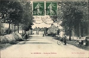 Seller image for Ansichtskarte / Postkarte Dormans Marne, Route de Chatons for sale by akpool GmbH