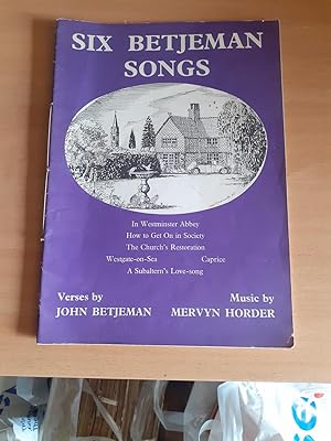 Six Betjeman Songs