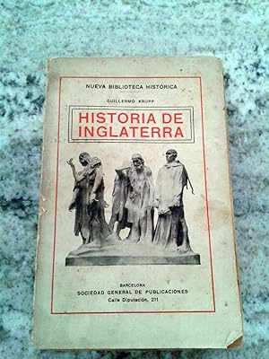 Imagen del vendedor de HISTORIA DE INGLATERRA a la venta por Itziar Arranz Libros & Dribaslibros