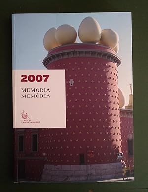 Imagen del vendedor de Memoria / Memria 2007. Fundaci Gala-Salvador Dal a la venta por La Retrobada