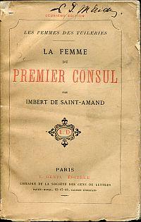 Image du vendeur pour La Femme du premier consul. mis en vente par Bcher Eule