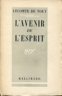 Seller image for L'avenir de l'esprit. for sale by Bcher Eule