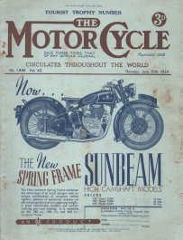 THE MOTOR CYCLE; Vol. 62, No. 1888,June ,15th, 1939