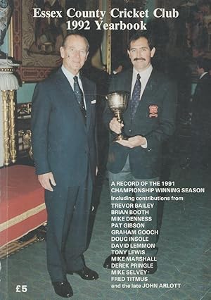 Seller image for ESSEX COUNTY CRICKET CLUB ANNUAL 1992 for sale by Sportspages