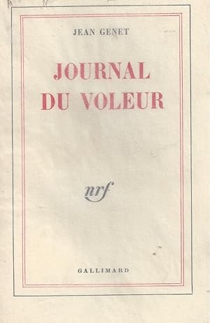 JOURNAL DU VOLEUR