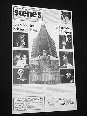 Image du vendeur pour scene 5, Spielzeit 1985/86, Januar 1986, Dsseldorfer Schauspielhaus [Theaterinformationen] mis en vente par Fast alles Theater! Antiquariat fr die darstellenden Knste