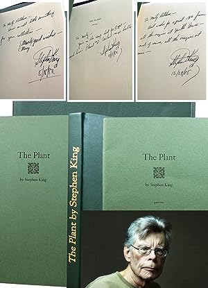 Stephen King "The Plant" Trilogy, Signed Limited Edition 3-Vol. Matching Set Inscribed to Marty K...