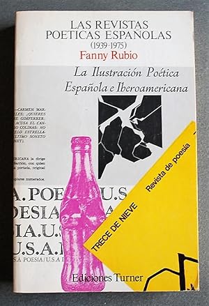 Bild des Verkufers fr Las Revistas Poticas Espaolas 1939 - 1975. zum Verkauf von BALAGU LLIBRERA ANTIQURIA