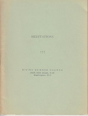 Seller image for Meditations [SCARCE] for sale by Monroe Bridge Books, MABA Member