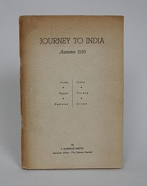 Journey to India: Autumn 1950