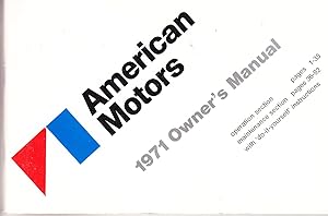 American Motors 1971 Owner's Manual