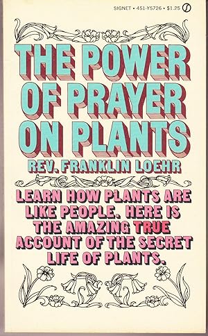 Bild des Verkufers fr The Power of Prayer on Plants zum Verkauf von John Thompson