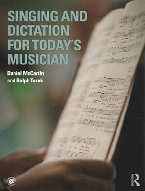 Seller image for Singing and Dictation for Today's Musician for sale by GreatBookPrices