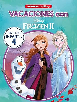 Imagen del vendedor de Vacaciones con Frozen II (Libro educativo Disney con actividades) Empiezo. infantil 4 a la venta por Imosver