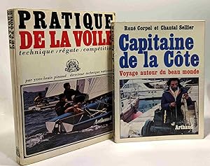Seller image for Pratique de la voile - technique rgate comptition + Capitaine de la cte: voyage autour du beau monde for sale by crealivres