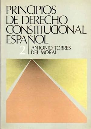 Seller image for Principios de Derecho Constitucional espaol 2 for sale by SOSTIENE PEREIRA