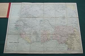 London Atlas Map of West Africa. Showing the British Possessions