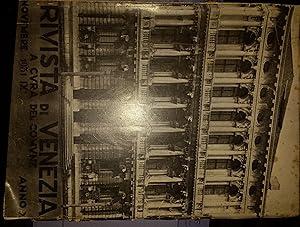 Rivista di Venezia a cura del Comune. Novembre 1931