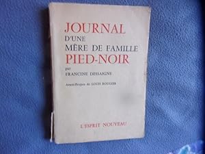 Bild des Verkufers fr Journal d'une mre de famille pied-noir zum Verkauf von arobase livres