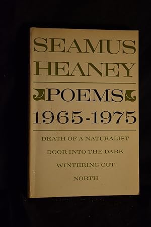 Seller image for Seamus Heaney : Poems 1965-1975 for sale by History Bound LLC