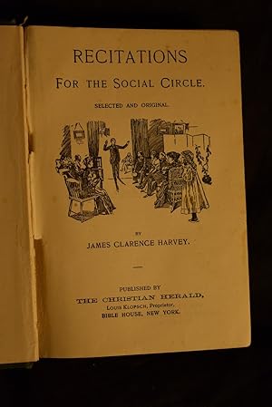 Seller image for Recitations For The Social Circle for sale by History Bound LLC