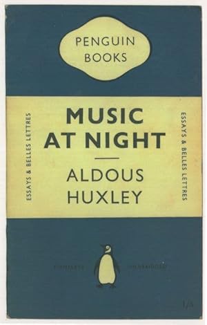 Immagine del venditore per Music At Night Aldous Huxley 1950 Book Postcard venduto da Postcard Finder