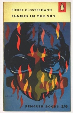 Flames In The Sky Pierre Clostermann 1958 Book Postcard
