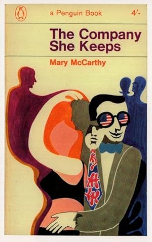 The Company She Keeps Mary McCarthy 1965 Book Postcard