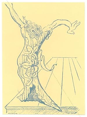 Elektra. Lithographie / lithograph de Max ERNST.