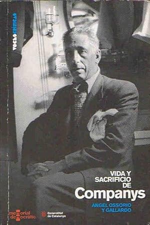 Bild des Verkufers fr VIDA Y SACRIFICIO DE COMPANYS. zum Verkauf von Librera Torren de Rueda