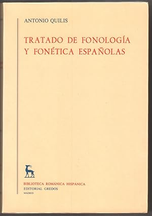 Seller image for Tratado de fonologa y fontica espanolas. for sale by Antiquariat Neue Kritik