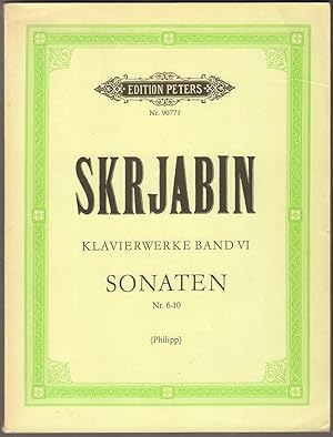 Bild des Verkufers fr Sonaten / Sonates / Sonatas Nr. 6-10. Hg. von Gnter Philipp zum Verkauf von Antiquariat Neue Kritik