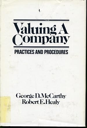 Seller image for Valuing a Company : Practices and Procedures for sale by Librairie Le Nord