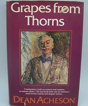 Imagen del vendedor de Grapes from Thorns a la venta por Easy Chair Books