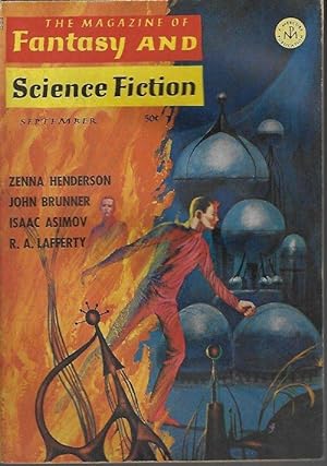 Immagine del venditore per The Magazine of FANTASY AND SCIENCE FICTION (F&SF): September, Sept. 1966 ("The Productions of Time") venduto da Books from the Crypt