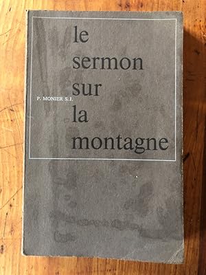 Bild des Verkufers fr Le sermon sur la montagne zum Verkauf von Librairie des Possibles