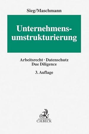 Immagine del venditore per Unternehmensumstrukturierung venduto da BuchWeltWeit Ludwig Meier e.K.