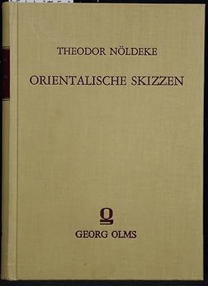 Imagen del vendedor de Orientalische Skizzen. Nachdruck der Ausgabe Berlin, Paetel 1892. a la venta por Antiquariat  Braun