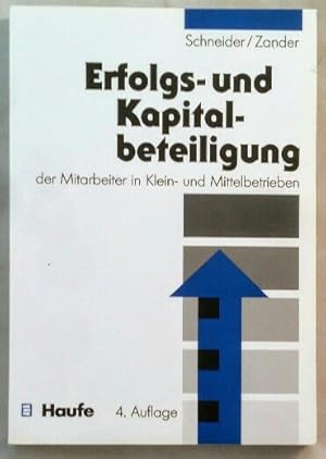 Seller image for Erfolgsbeteiligung und Kapitalbeteiligung der Mitarbeiter in Kleinbetrieben und Mittelbetrieben. for sale by KULTur-Antiquariat